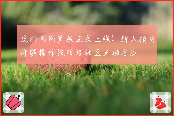 虎扑网网页版正式上线！新人指南详解操作技巧与社区互动方法